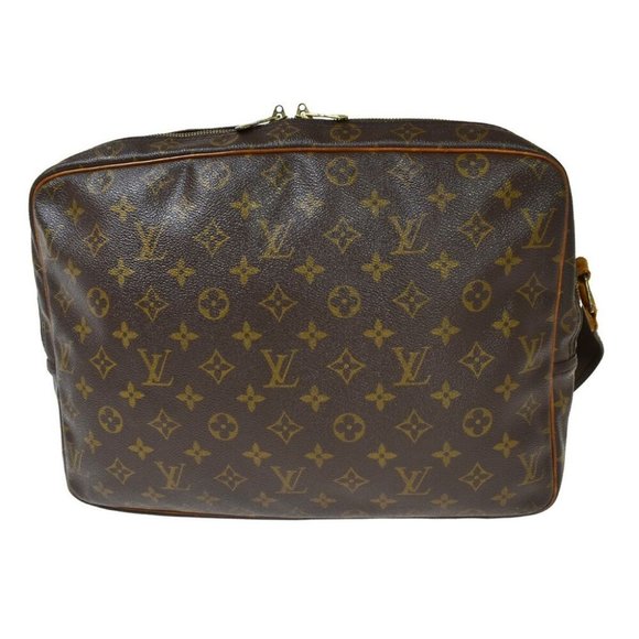 AUTHENTIC LOUIS VUITTON Reporter GM Crossbody Shoulder Bag Monogram Leather - Picture 3 of 8